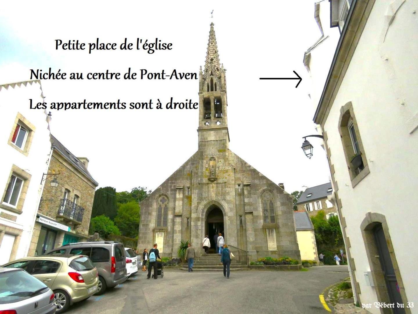 Apartmán Le Parvis De Pont-Aven Exteriér fotografie